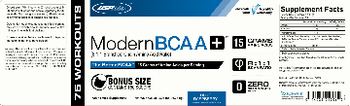 USPlabs Modern BCAA+ Blue Raspberry - amino acid supplement
