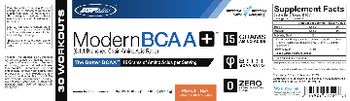 USPlabs Modern BCAA+ Peach Tea - amino acid supplement