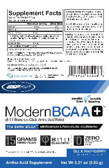 USPlabs ModernBCAA+ Blue Raspberry - amino acid supplement