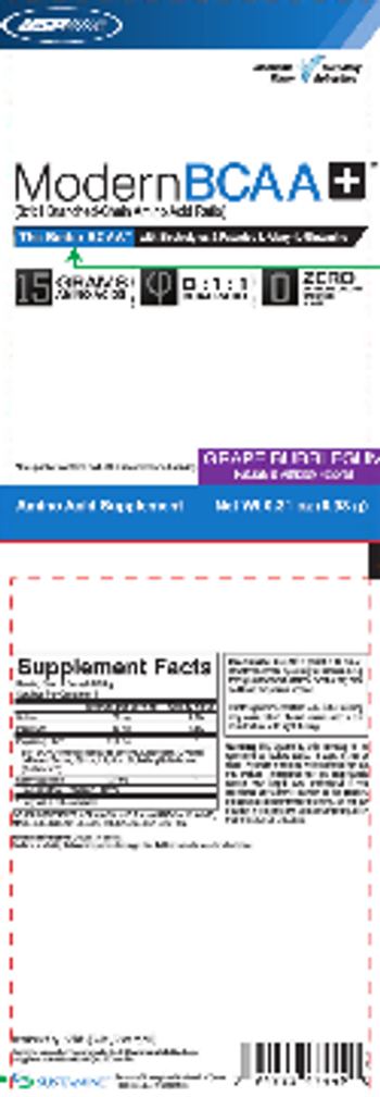 USPlabs ModernBCAA+ Grape Bubblegum - amino acid supplement