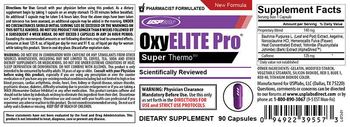 USPlabs OxyElite Pro Super Thermo - supplement