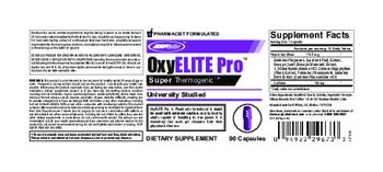 USPlabs OxyElite Pro Super Thermogenic - supplement