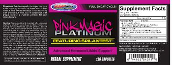 USPlabs Pink Magic Platinum - herbal supplement