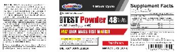 USPlabs Test Powder Fruit Punch - supplement