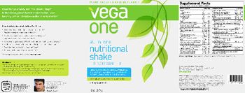 Vega One All-In-One Nutritional Shake French Vanilla - supplement