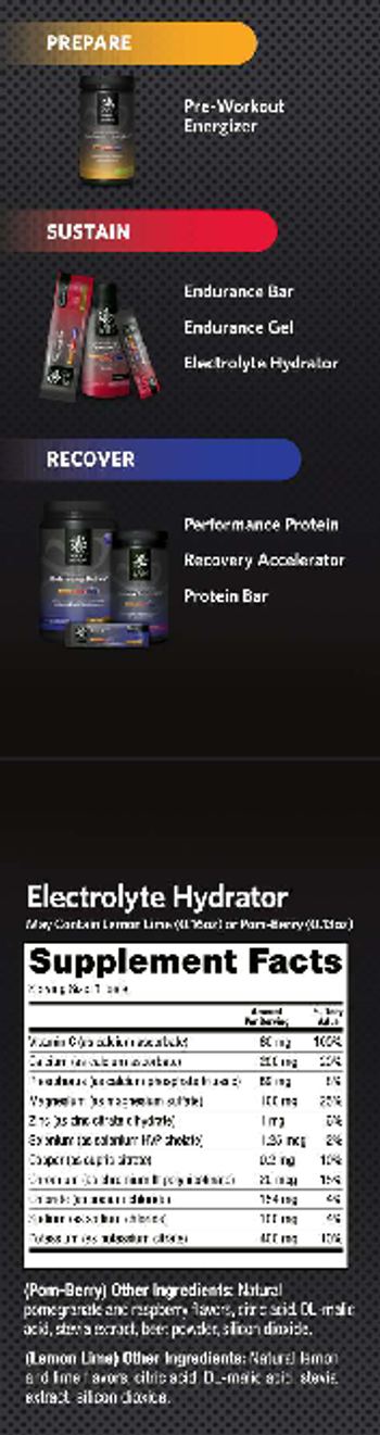 Vega Sport Electrolyte Hydrator Pom-Berry Lemon Lime - 