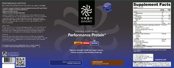 Vega Sport Perfomance Protein Chocolate - supplement