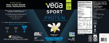 Vega Sport Premium Protein Vanilla Flavored - supplement