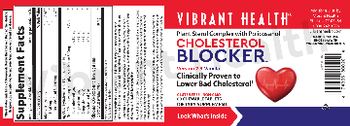 Vibrant Health Cholesterol Blocker Vanilla - supplement