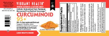 Vibrant Health Curcuminoid 95+ - supplement