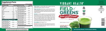 Vibrant Health Field of Greens - supplement