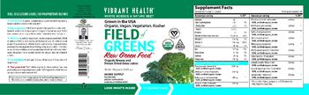 Vibrant Health Field of Greens - supplement