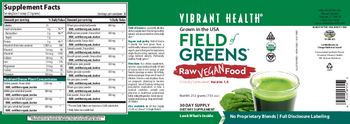 Vibrant Health Field of Greens - supplement