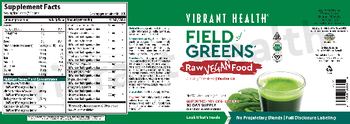 Vibrant Health Field of Greens - supplement
