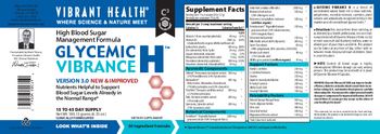 Vibrant Health Glycemic Vibrance H - supplement