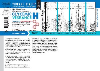 Vibrant Health Glycemic Vibrance H - supplement