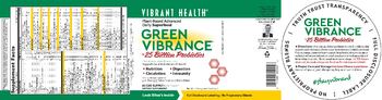 Vibrant Health Green Vibrance - supplement