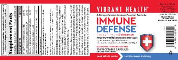 Vibrant Health Immune Defense - supplement