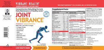 Vibrant Health Joint Vibrance Orange-Pineapple - supplement