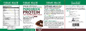 Vibrant Health PureGreen Potein Chocolate - supplement