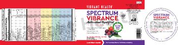 Vibrant Health Spectrum Vibrance - supplement