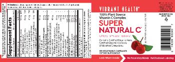 Vibrant Health Super Natural C - supplement