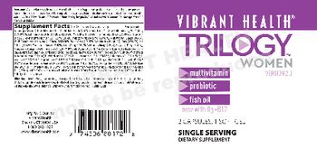 Vibrant Health Trilogy Women - supplement