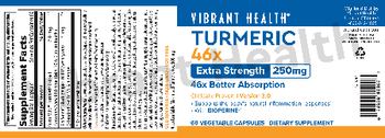 Vibrant Health Turmeric 46x - supplement
