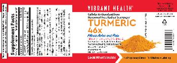 Vibrant Health Turmeric 46X - supplement