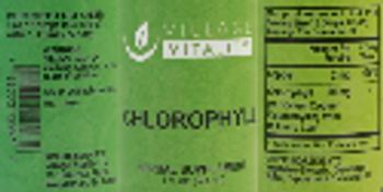 Village Vitality Chlorophyll - herbal supplement