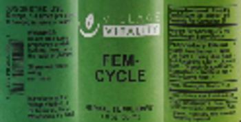 Village Vitality Fem-Cycle - herbal supplement