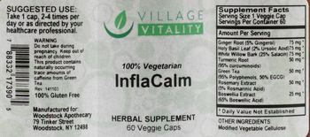 Village Vitality InflaCalm - herbal supplement
