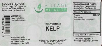 Village Vitality Kelp - herbal supplement
