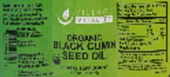 Village Vitality Organic Black Cumin Seed Oil - herbal supplement