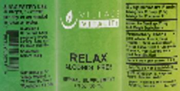 Village Vitality Relax Alcohol Free - herbal supplement