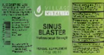 Village Vitality Sinus Blaster - herbal supplement