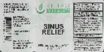 Village Vitality Sinus Relief - herbal supplement