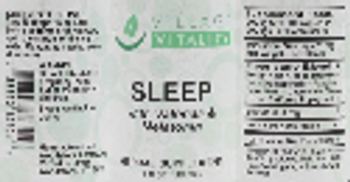 Village Vitality Sleep with Valerian & Melatonin - herbal supplement