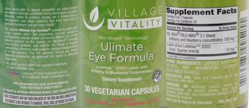 Village Vitality Ultimate Eye Formula - supplement