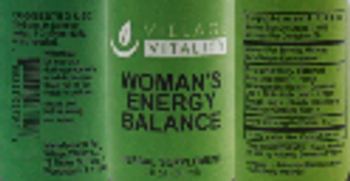 Village Vitality Woman's Energy Balance - herbal supplement