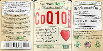 Vimerson Health CoQ10 - natural supplement