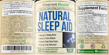 Vimerson Health Natural Sleep Aid - natural supplement