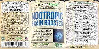 Vimerson Health Nootropic Brain Booster - supplement