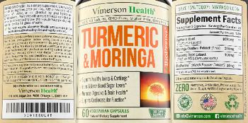Vimerson Health Turmeric & Moringa - natural supplement