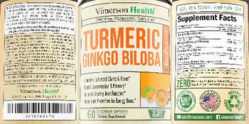 Vimerson Health Turmeric Ginkgo Biloba - supplement