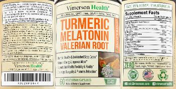 Vimerson Health Turmeric Melatonin Valerian Root - natural supplement
