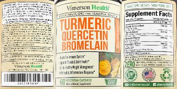 Vimerson Health Turmeric Quercetin Bromelain - natural supplement