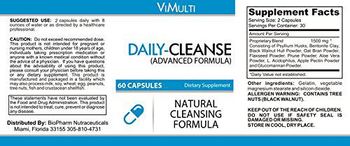 ViMulti Daily-Cleanse - supplement