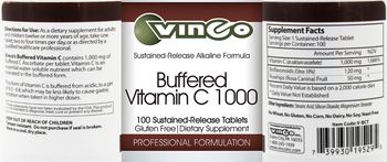 Vinco Buffered Vitamin C 1000 - supplement