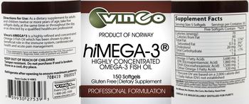Vinco hiMEGA-3 - supplement